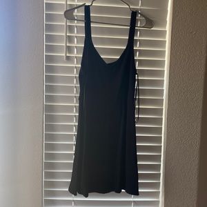 Black mini dress